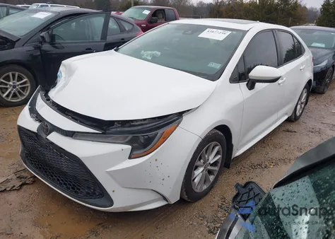 2020 Toyota Corolla Le z USA, uszkodzony, nr VIN 5YFHPRAE4LP008612
